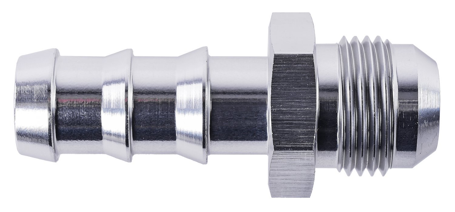 AN to Hose Barb Straight  Adapter Fitting [-10 AN Male to 5/8 in. Hose, Clear]