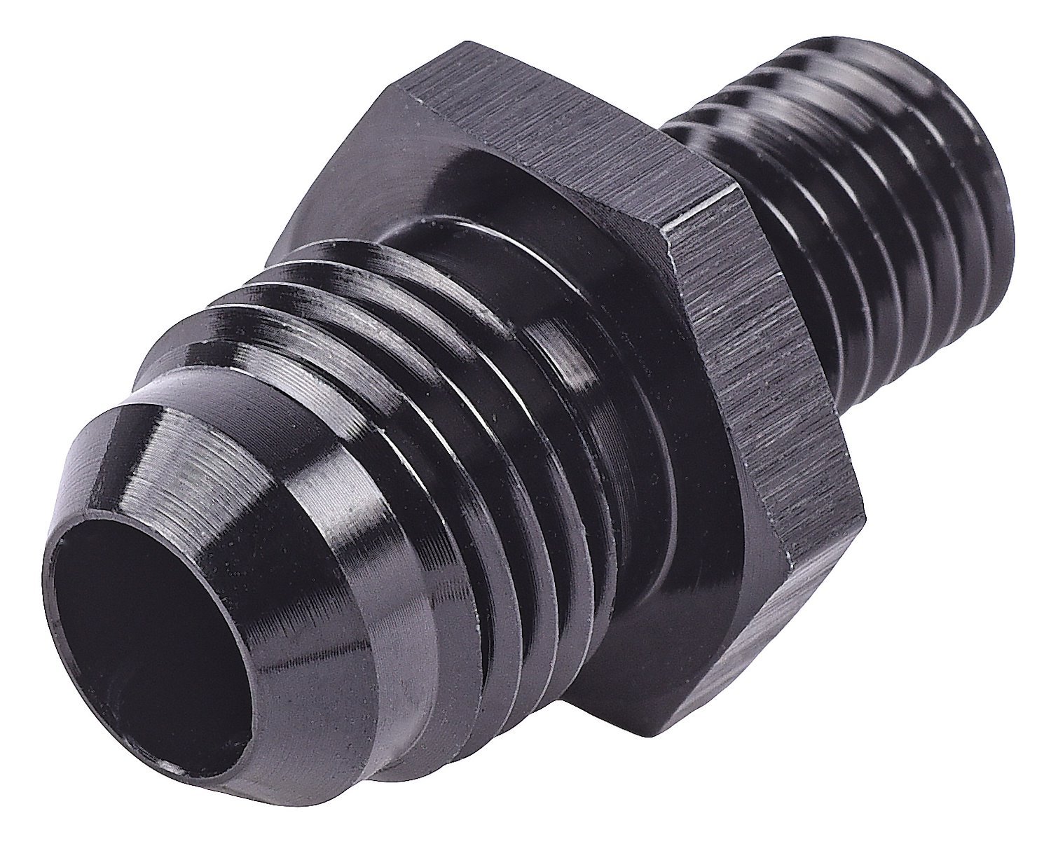 AN to Metric Adapter Fitting [-6 AN Male to 10mm x 1.25 Male, Black]