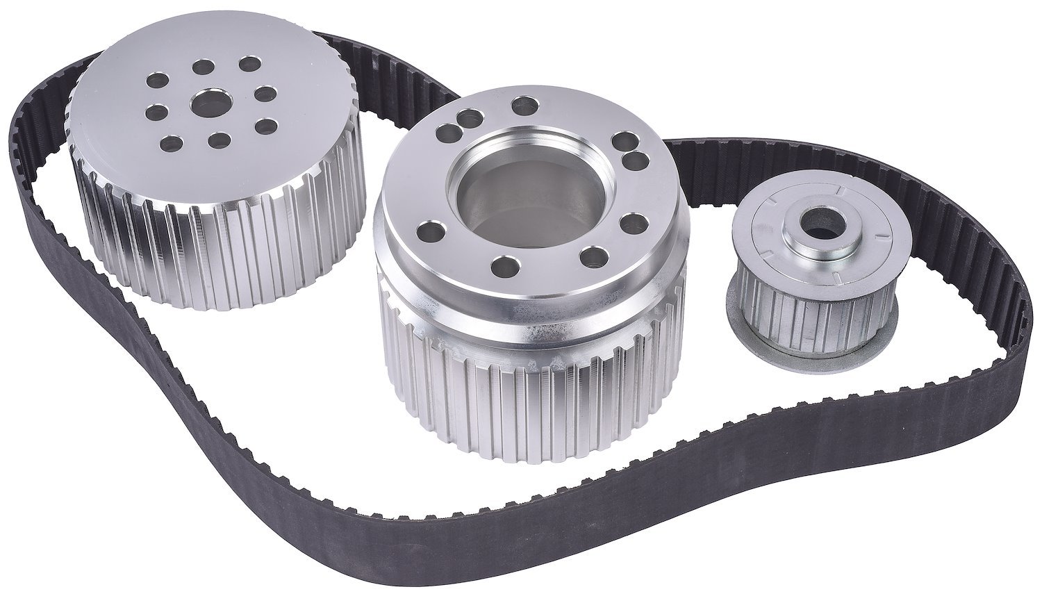 Gilmer Drive Pulley Kit for Small Block Chevy with Long Water Pump