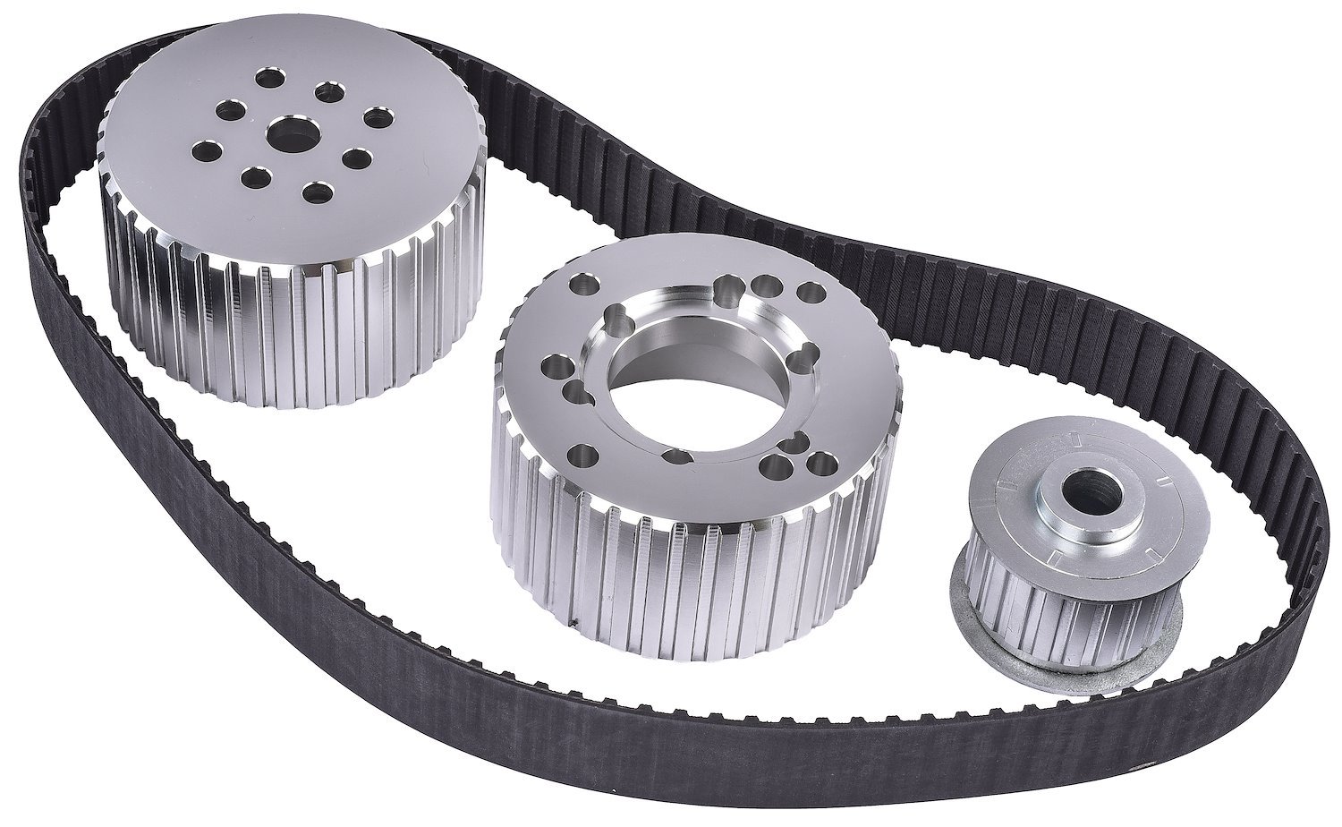 Gilmer Drive Pulley Kit for Small Block Chevy with Short Water Pump