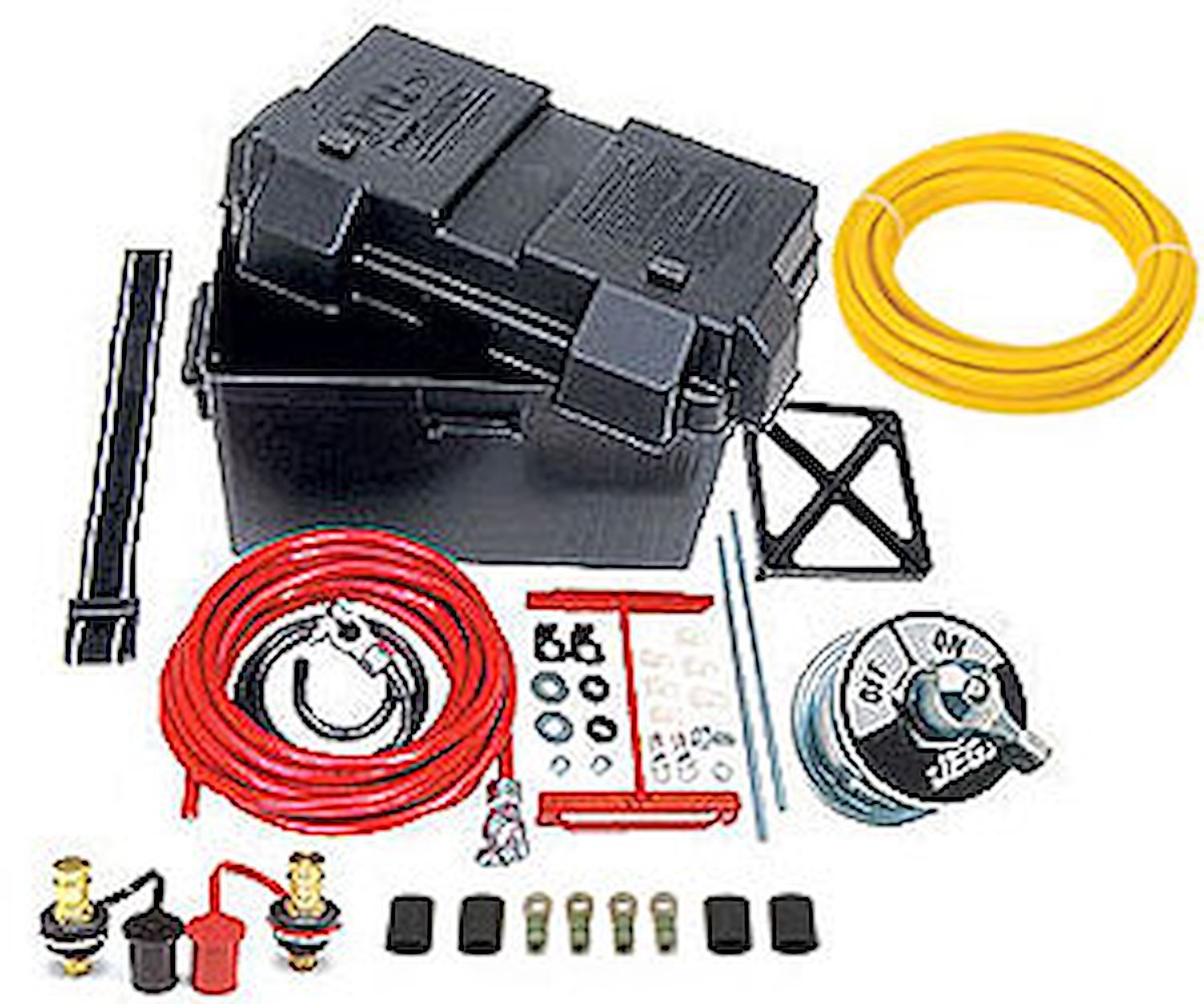 Deluxe Automotive/Marine Type Battery Relocation Kit