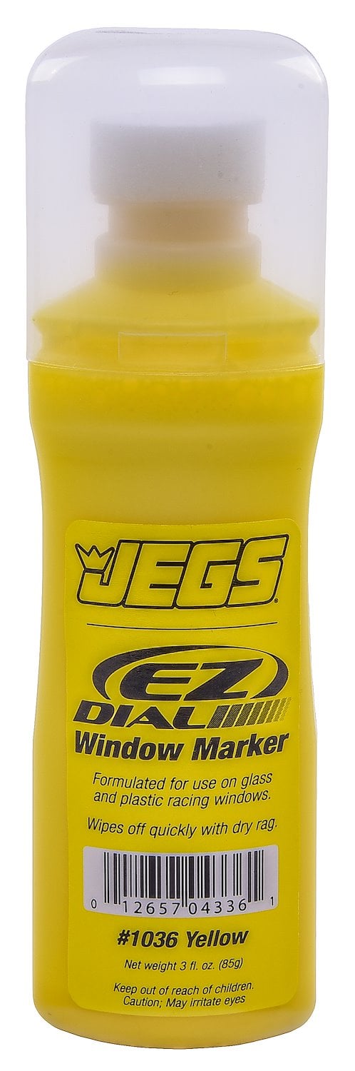EZ Dial Window Marker [Yellow, 3 oz. Bottle]