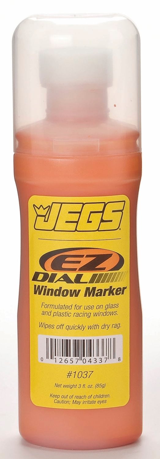 EZ Dial Window Marker [Orange, 3 oz. Bottle]