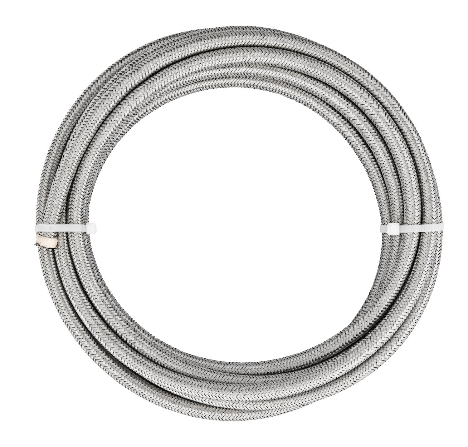PTFE-Lined Braided Stainless Steel Hose [-6 AN, 20 ft.]