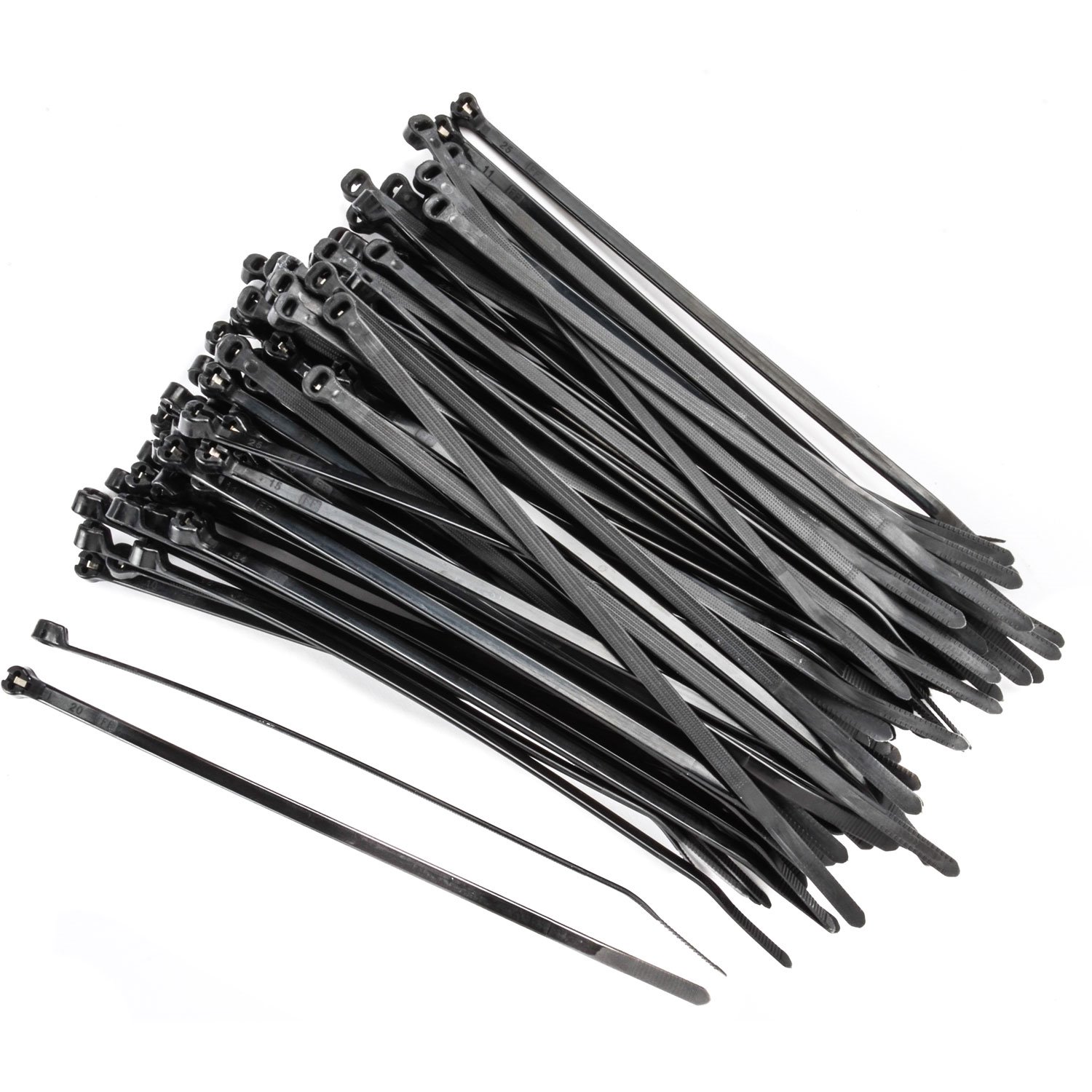 Wire and Cable Ties with Locking Tab [7 in.Black]
