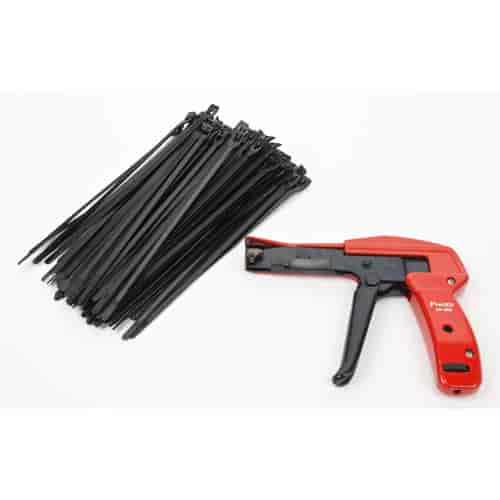 Cobra Low-Profile Wire/Cable Tie Kit Includes: (100) 7" Low-Profile Cable Ties 555-10670