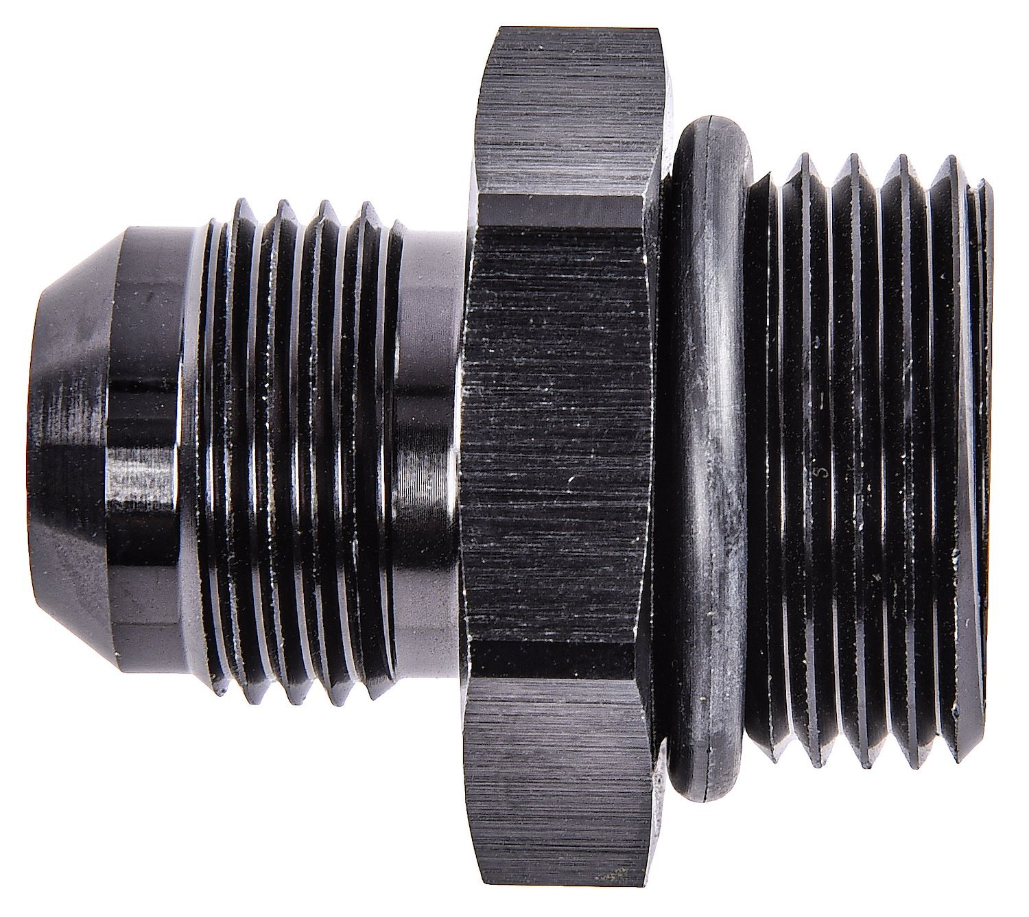 AN Port Adapter Fitting -12 AN port (1 1/16 in.-12 Thread) to -10 AN hose