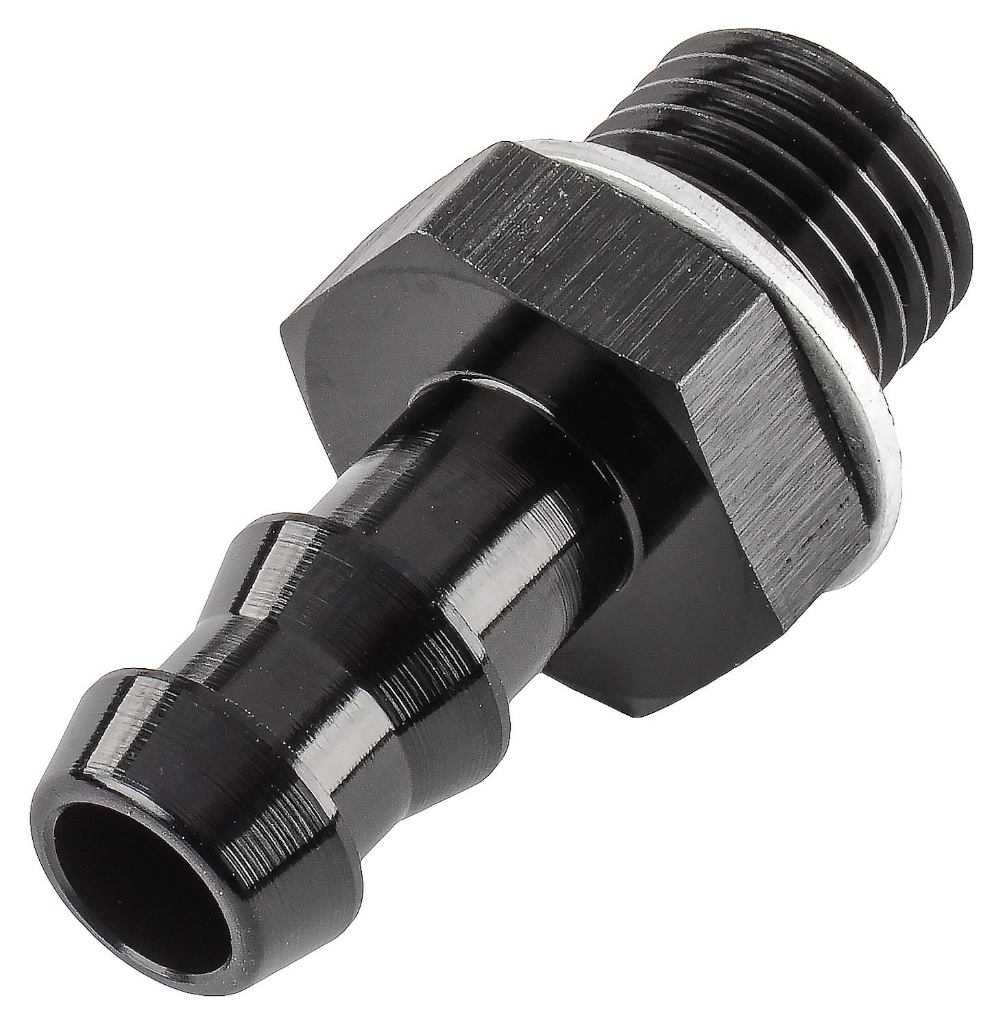Hose Barb Adapter 14mm x 1.5 Male Straight to 3/8" Hose
