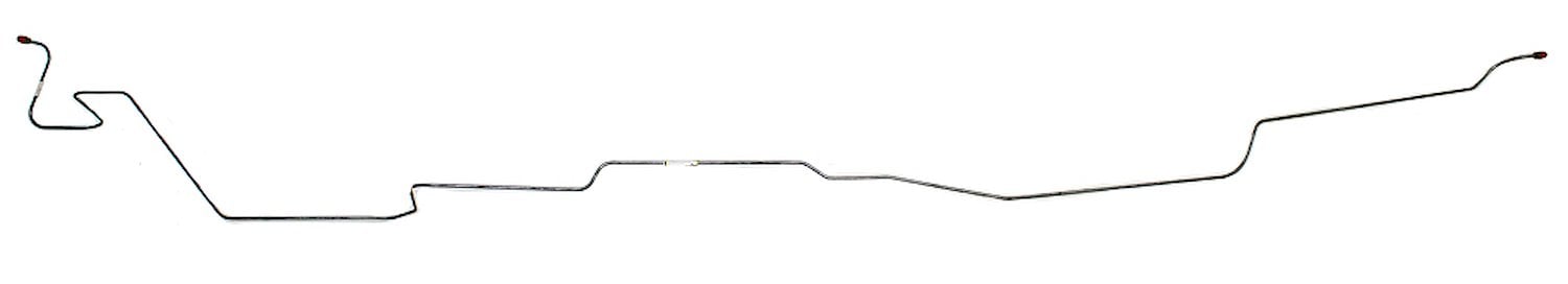 Intermediate Brake Line for 1966 Chevrolet Chevy/Nova with Dual Exhaust [Stainless]