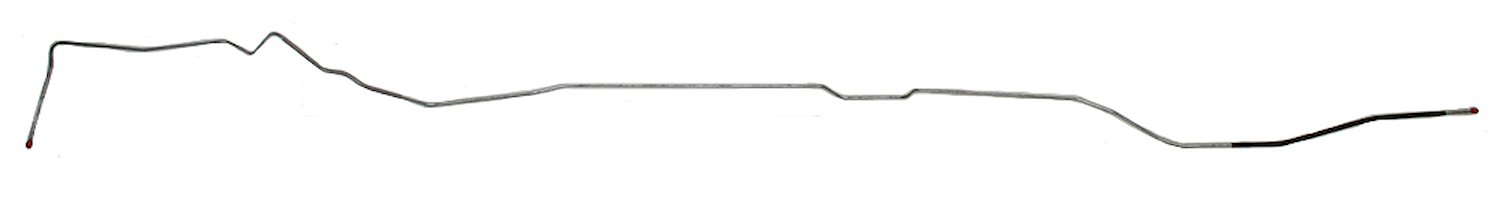 Main Front-to-Rear Fuel Line for Select 1967 GM Models w/Hardtop [5/16 in. O.D., Stainless Steel]