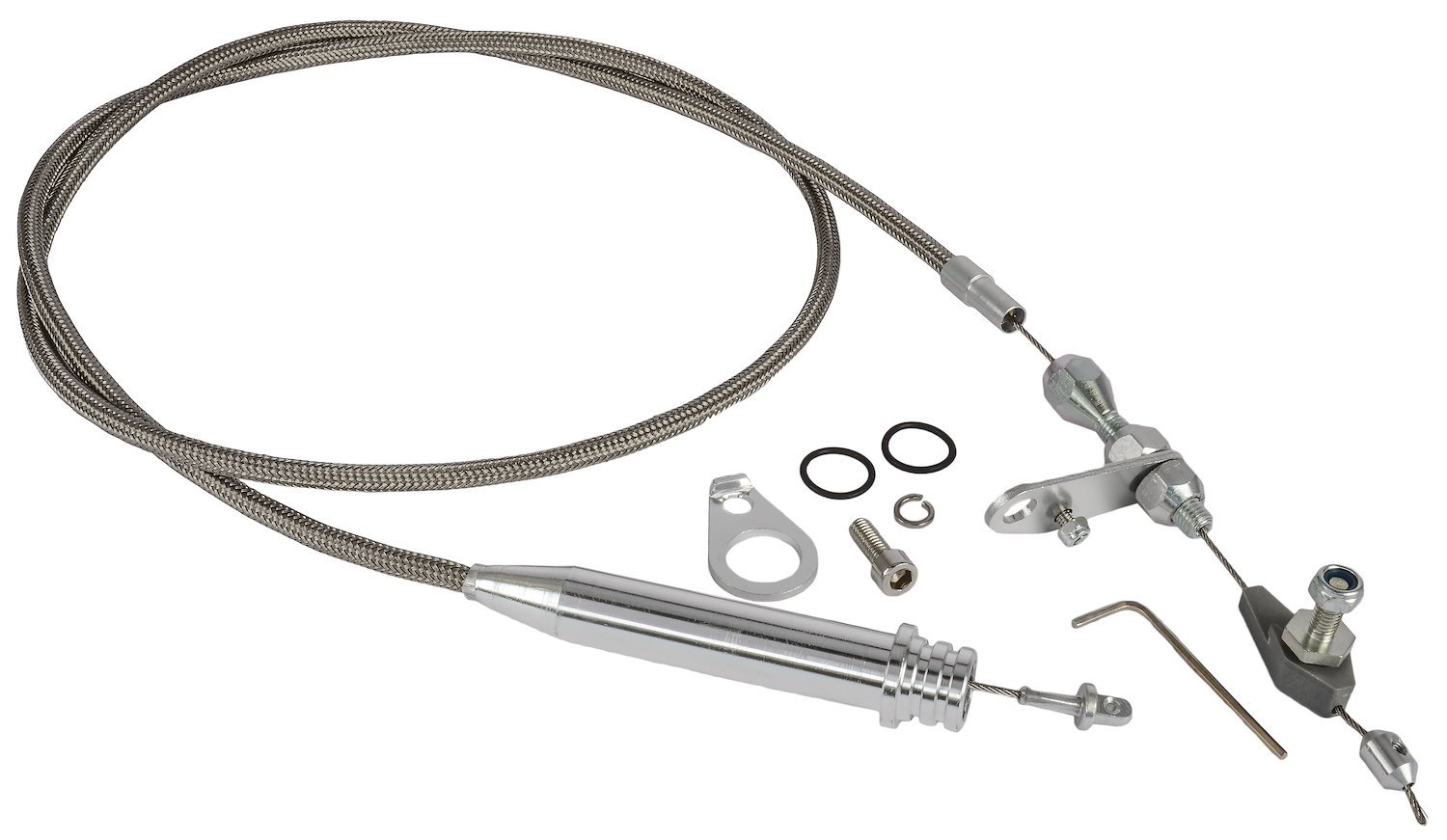 Transmission Kickdown Cable Kit [GMC/Chevy TH700-R4, Stainless Steel]