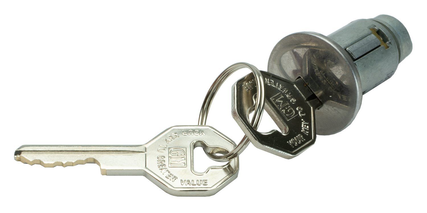 Ignition Lock Set Fits Select 1940-1966 GM Models [Original Octagon Keys]