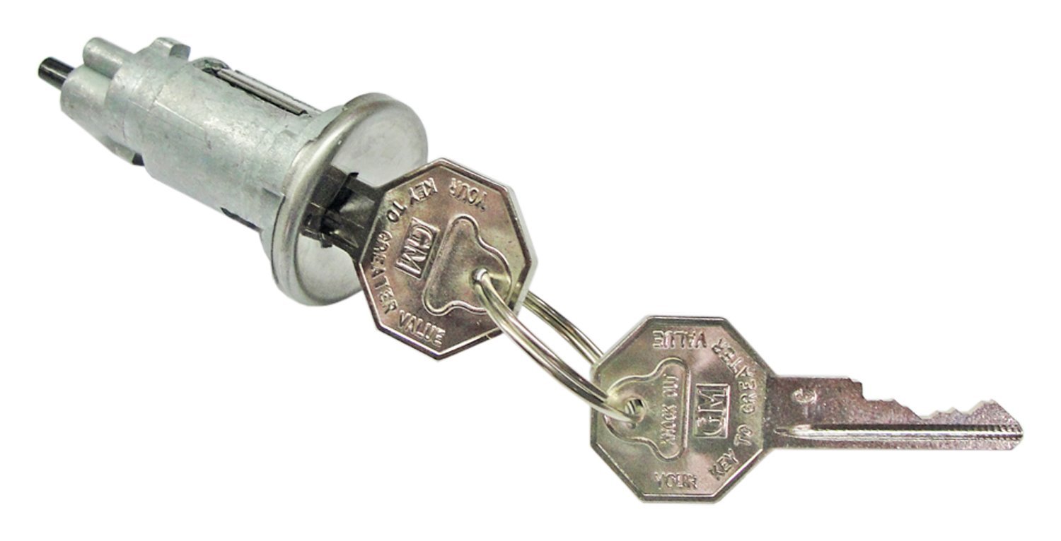 Ignition Lock Set Fits Select 1968-1969 GM Models [Original Octagon Keys]