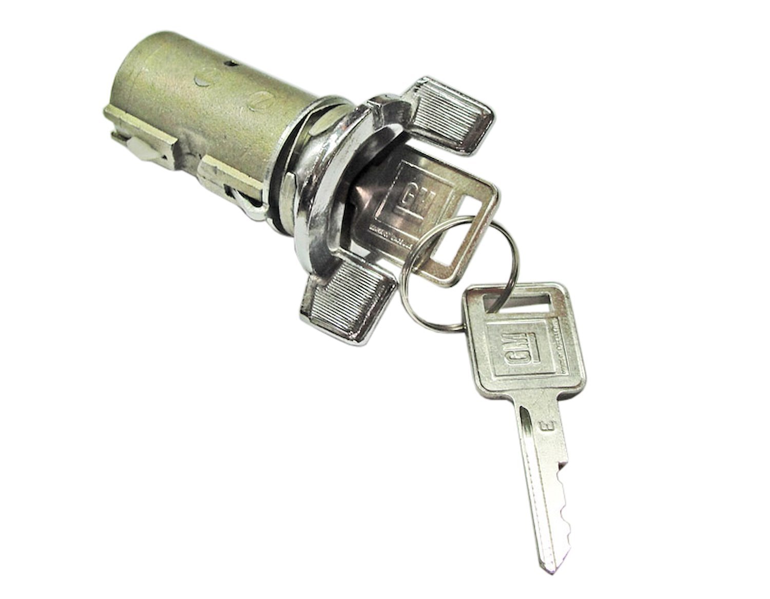 Ignition Lock Set Fits Select 1978-1996 GM Models [Square Style GM Keys]