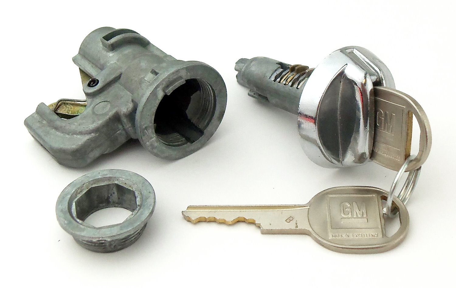 Glovebox Lock Set Fits Select 1969-1981 GM Models [Oval Style GM Keys]
