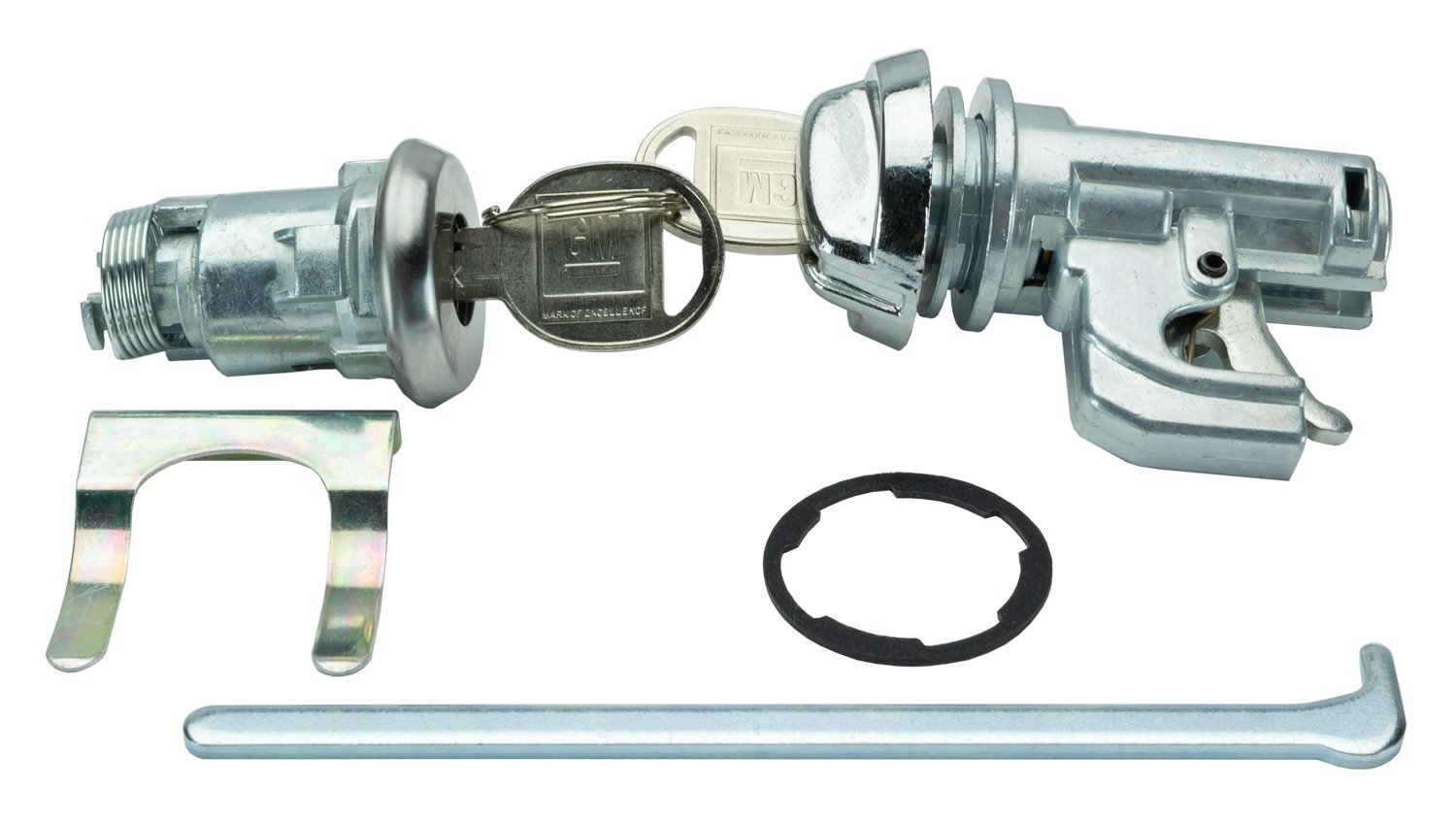 Trunk & Glovebox Lock Set Fits Select 1970-1981 GM Models [Oval Style GM Keys]
