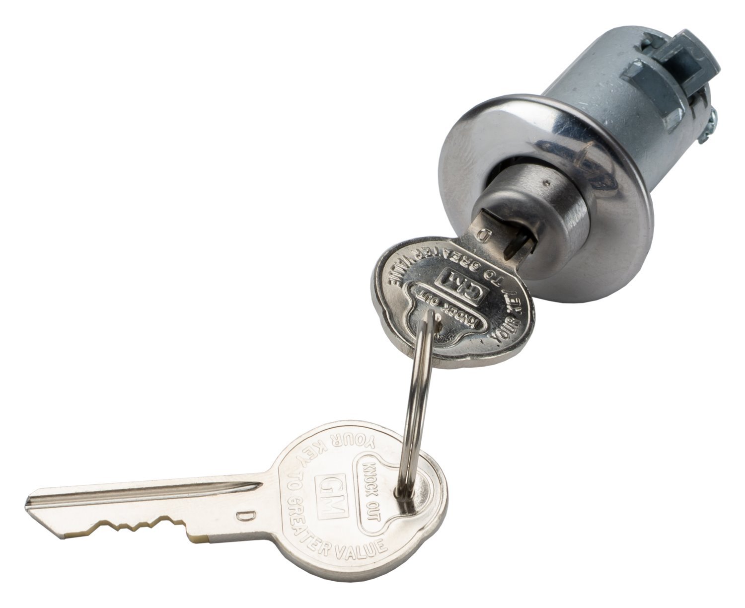 Glovebox/Console Lock Set for 1958-1960, 1963 Chevrolet Bel Air, Biscayne, Impala [Original Pearhead Keys]