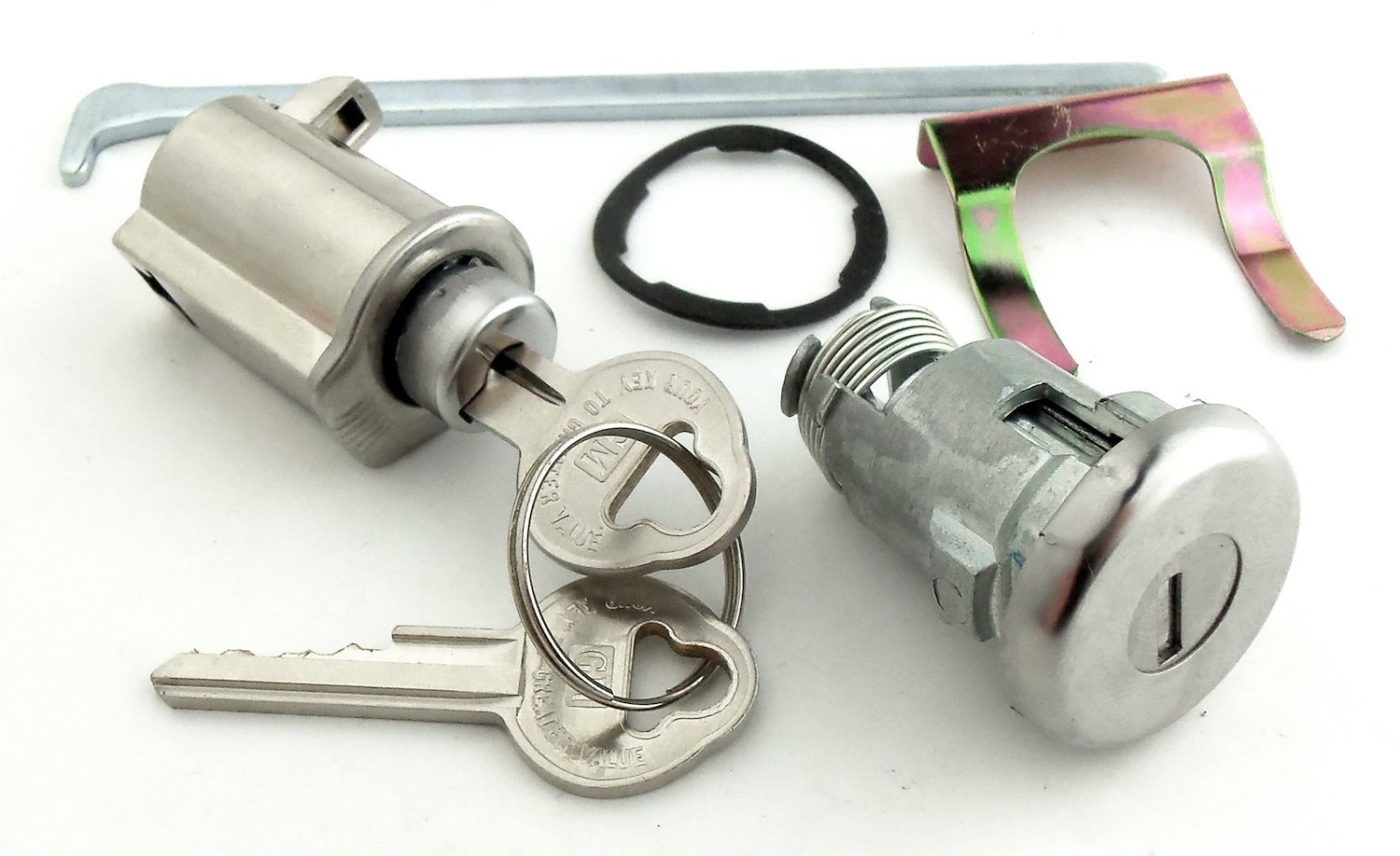 Trunk & Glovebox Lock Set Fits Select 1961-1967 GM Models [Original Pearhead Keys]