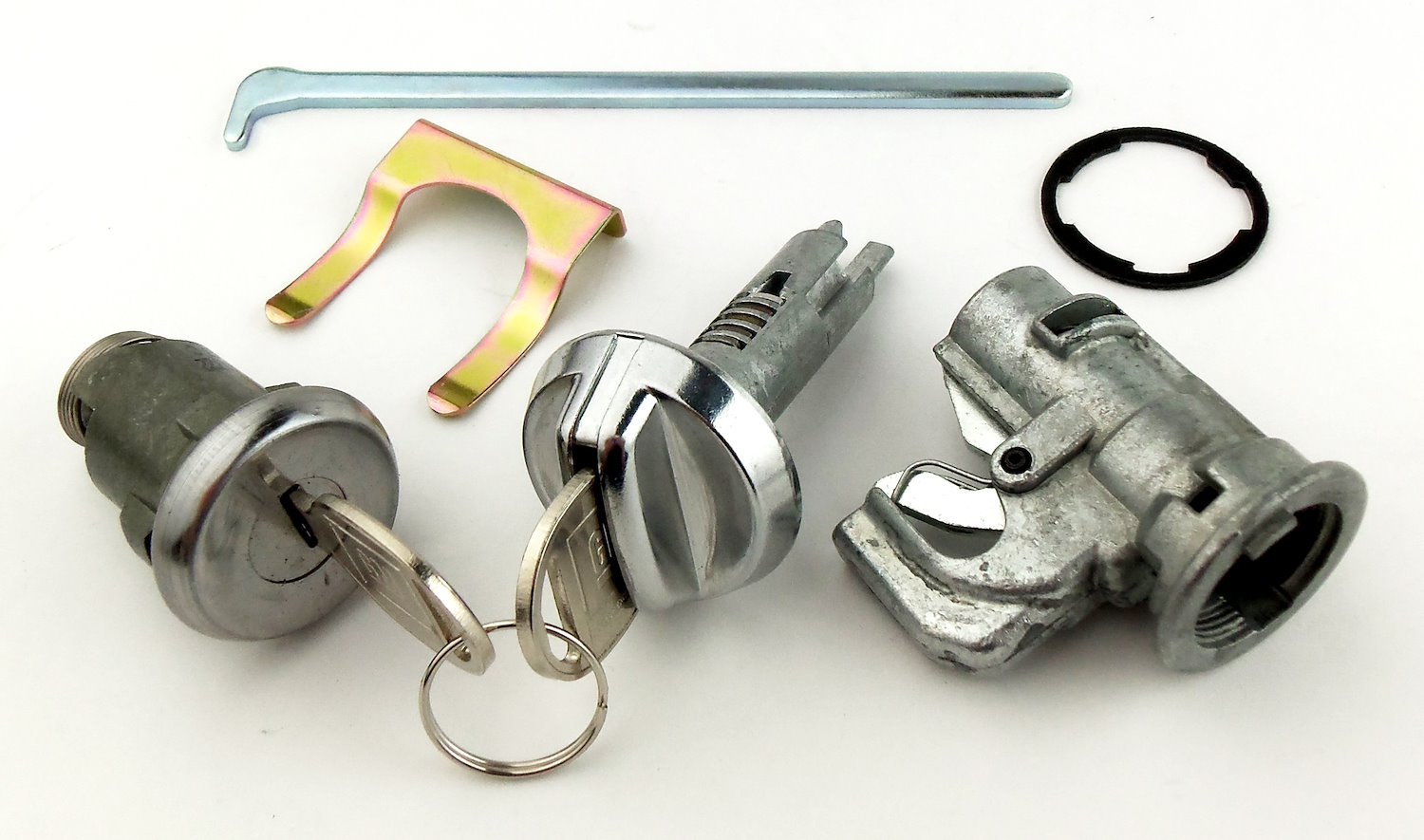 Trunk & Glovebox Lock Set Fits Select 1969-1977 GM Models [Oval Style GM Keys]
