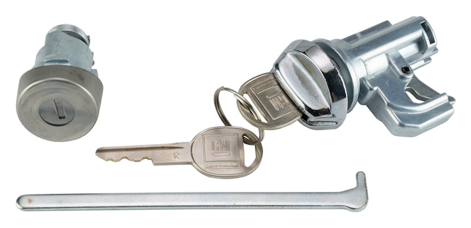 Trunk & Glovebox Lock Set for 1978-1981 Chevrolet Camaro [Oval Style GM Keys]