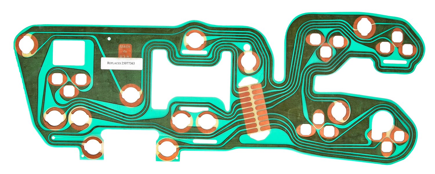 OEM-Style Instrument Panel Printed Circuit Board 1984-1987 GMC Truck [For Models With Gauges & Without Tachometer, A/C]