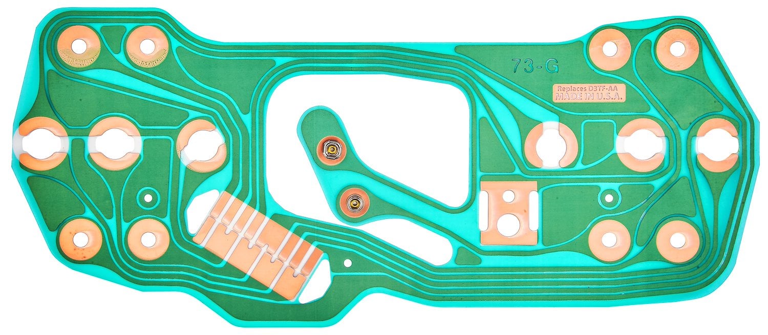 OEM-Style Instrument Panel Printed Circuit Board 1973-1974 Ford Truck & Bronco [With Factory Gauges]