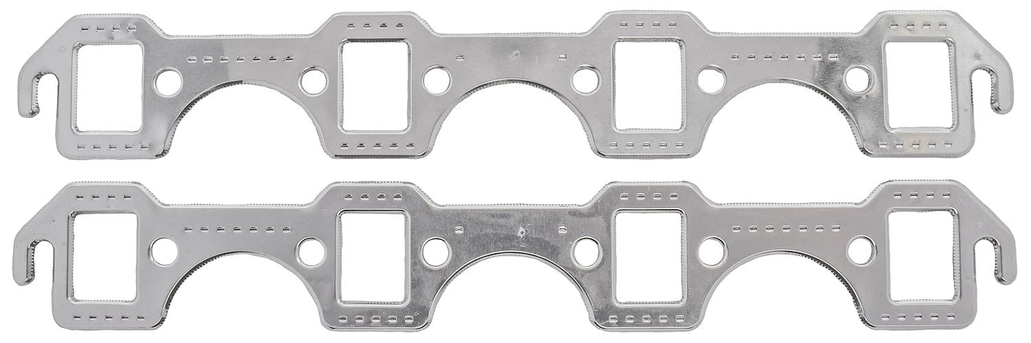 Aluminum Header Gaskets for Small Block Ford Rectangular Ports