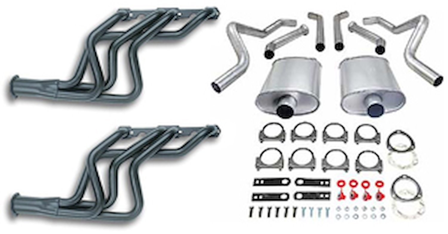 Complete Header Exhaust System Fits: (All Small Block Chevy 265-400ci) 1967-74 Camaro