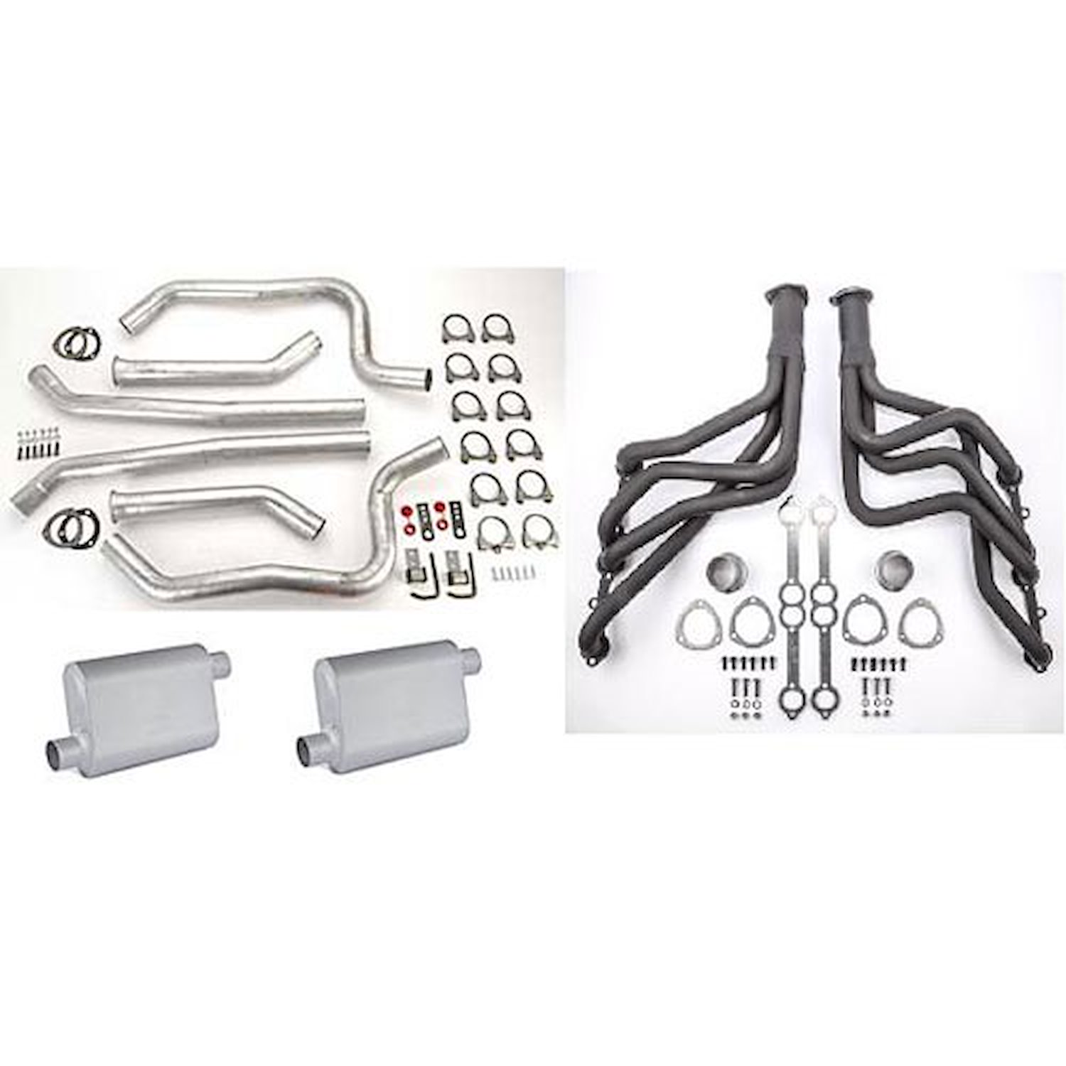 Complete Header Exhaust System Fits: (All Small Block Chevy 265-400ci) 1967-74 Camaro