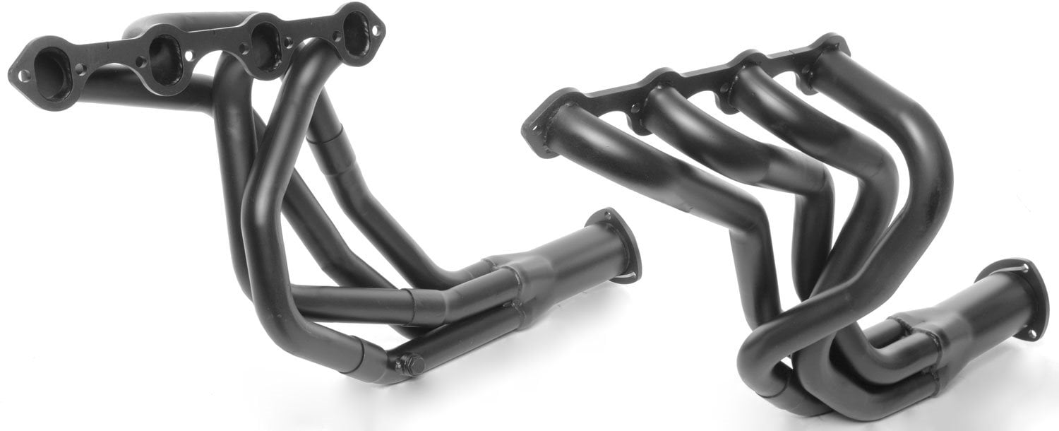 Painted Long Tube Headers for 1979-1993 Ford Fox Body 5.0L