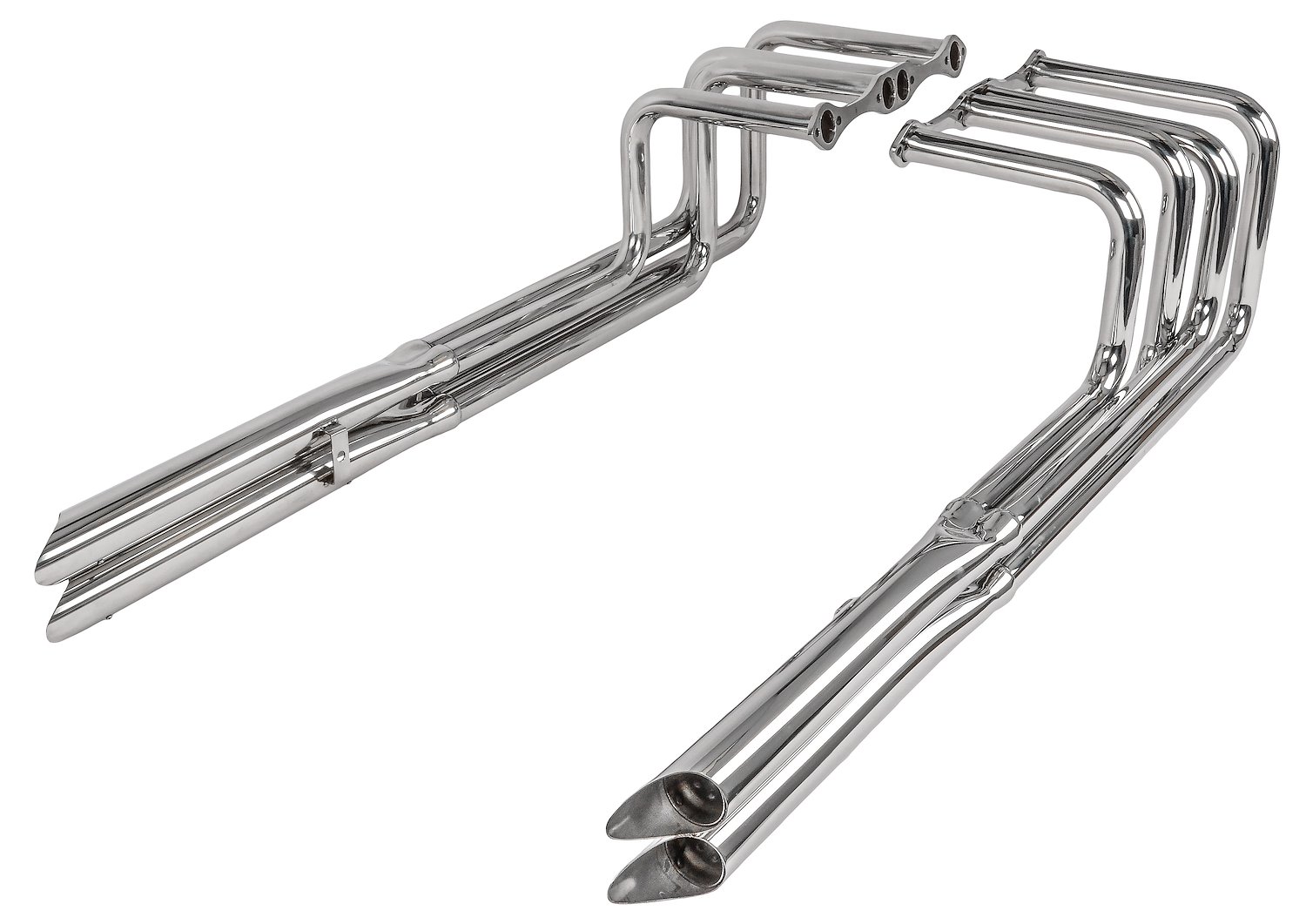 Shotgun Headers for Small Block Chevy Stainless Steel