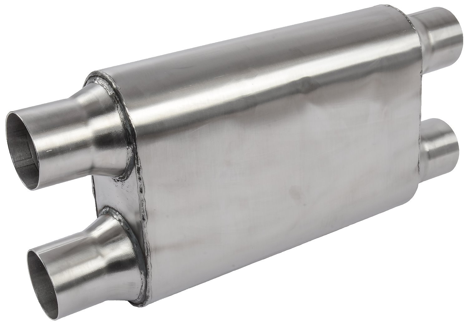 30246 - Chambered Deep-Tone Muffler 2.500 in. Dual Inlet / Dual Outlet