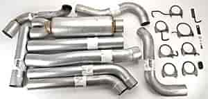 Dual 4" Diesel Exhaust System 1999-03 Ford 7.3L F250/350 Fits: