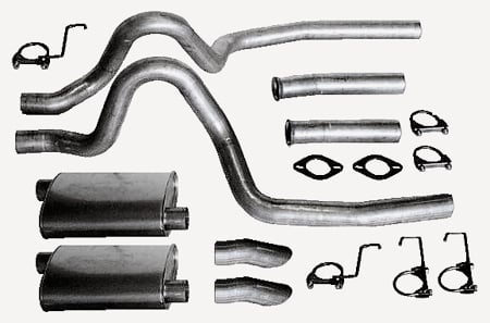 Cat-Back Exhaust System for 1987-1993 Mustang LX/GT 5.0L and 1993 Cobra