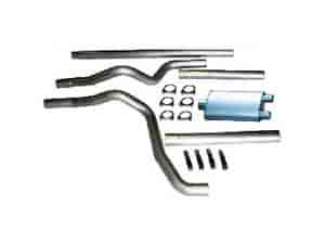 Cat-Back 3 in. Dual Exhaust System for 1999-2005 GM Full-Size Truck 2WD/4WD 4.8L/5.3L