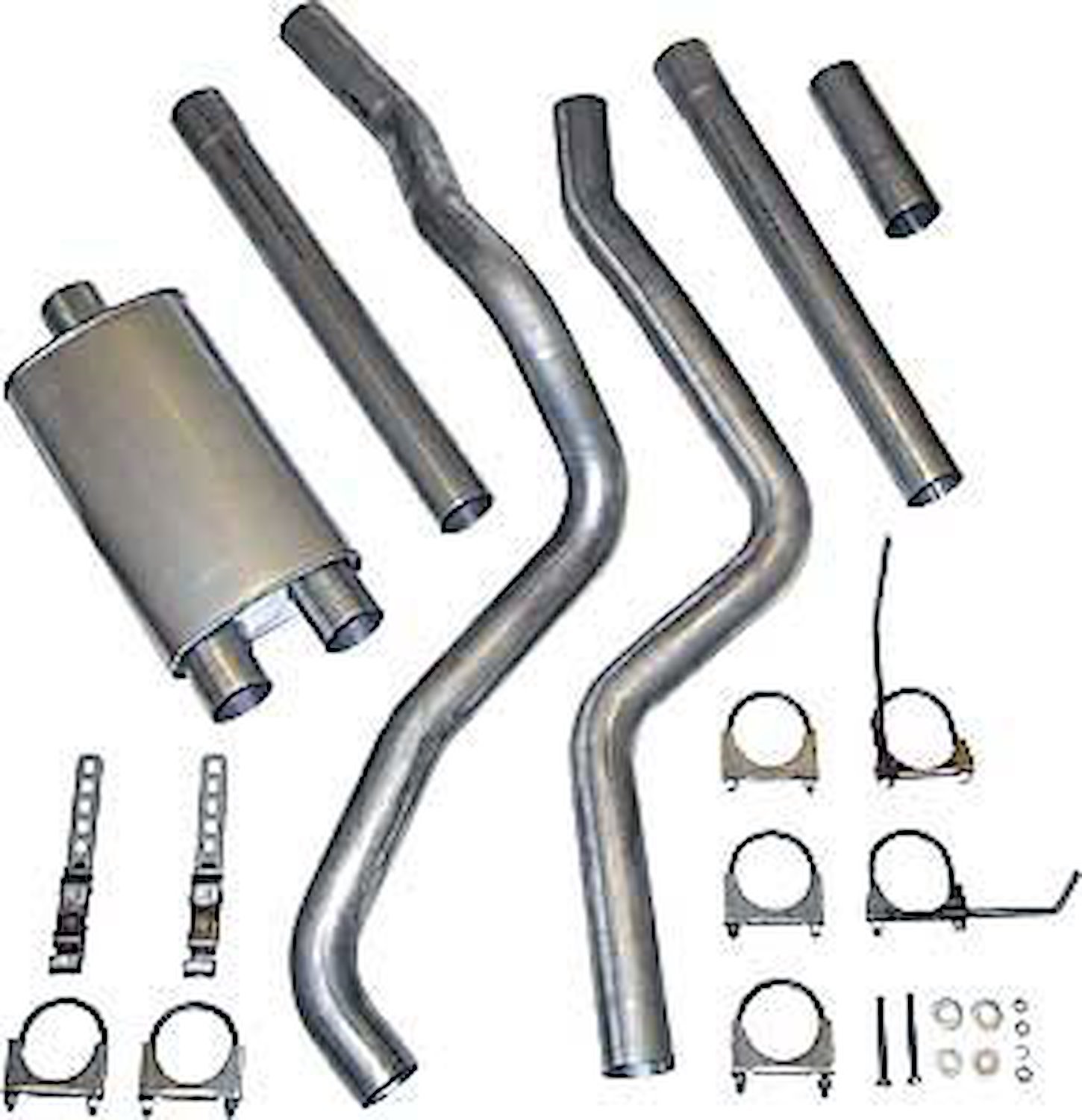 Cat-Back 3 in. Dual Exhaust System for 1994-2001 Dodge Ram 2WD/4WD V6/V8