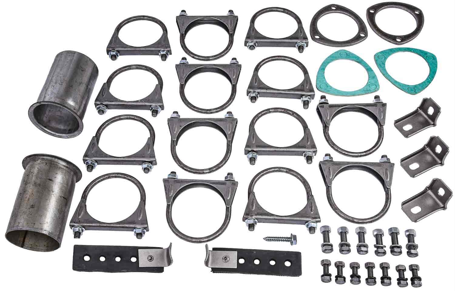 Replacement Hardware Kit [Mopar E-Body, Header-Back Dual 2 1/2 in. Exhaust Kit (555-30504)]