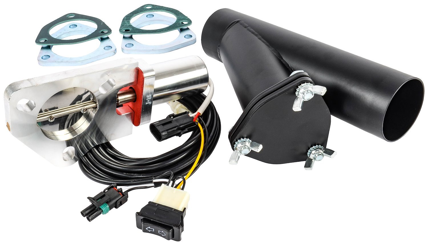 Electric Exhaust Cutout Kit for 2 1/2 in. O.D. Single Exhaust Systems
