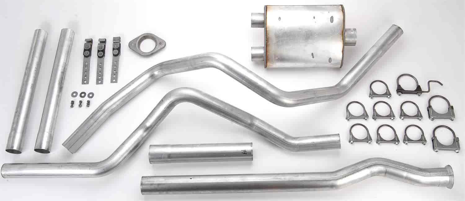 Cat-Back 2.5 in. Dual Exhaust System for 1994-1995 GM Full-Size Truck 2WD/4WD 4.3L/5.0L/5.7L