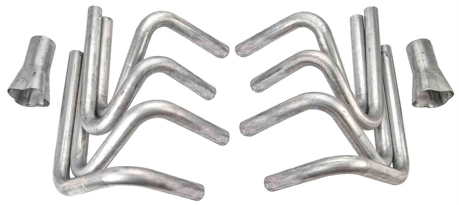Open-Wheel Long Tube Weld-Up Header Kit Primary O.D. 1 5/8 in. & 3 in. Collectors