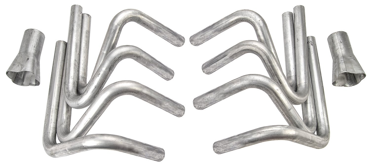 Open-Wheel Long Tube Weld-Up Header Kit Primary O.D. 2 1/8 in. & 4 in. Collector