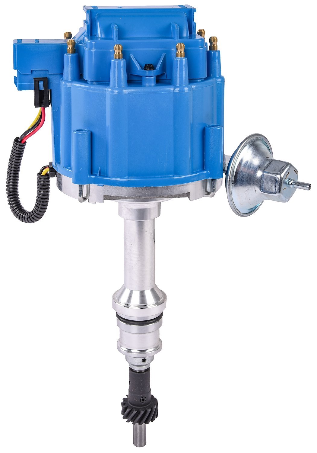 HEI Distributor for Ford Small Block 221-302 V8 Engines [Blue Cap]