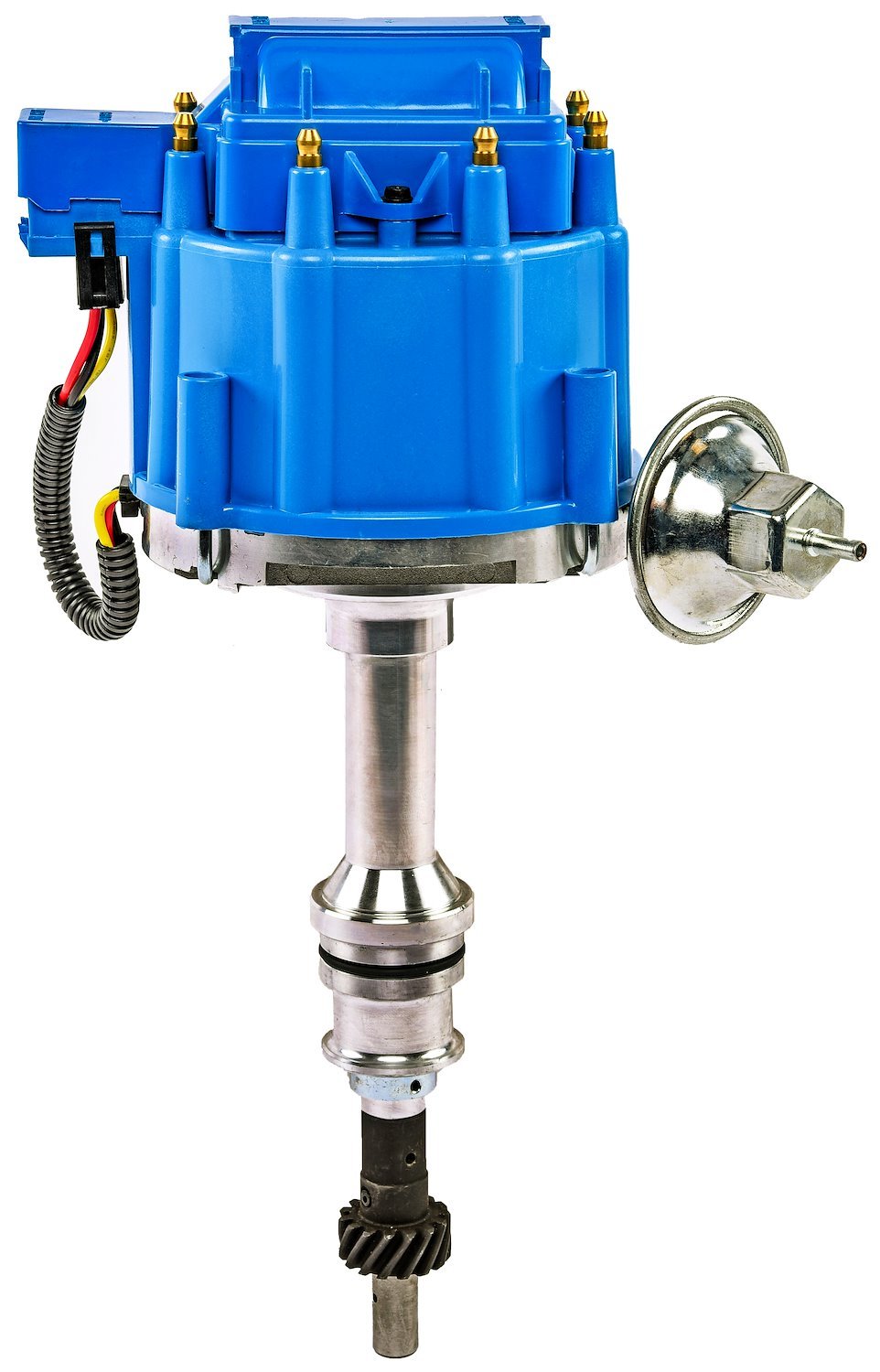 HEI Distributor for Ford Small Block 351W V8 Engine [Blue Cap]