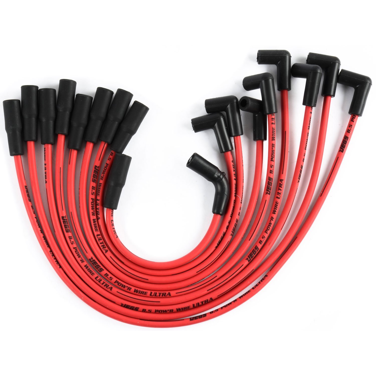 8.5mm Red Ultra Pow'r Wires for 1996-2000 GM Small Block Chevy Truck Vortec 5.7L