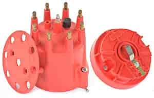 Distributor Cap & Rotor Kit HP GM Style Rotor w/ Stainless Spring