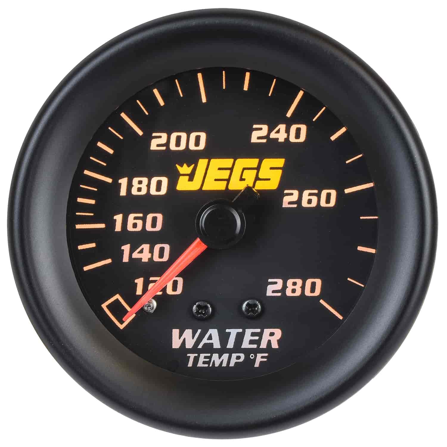 Water Temperature Gauge [2 1/16 in. Mechanical, 120-280 degrees F with Black Face]