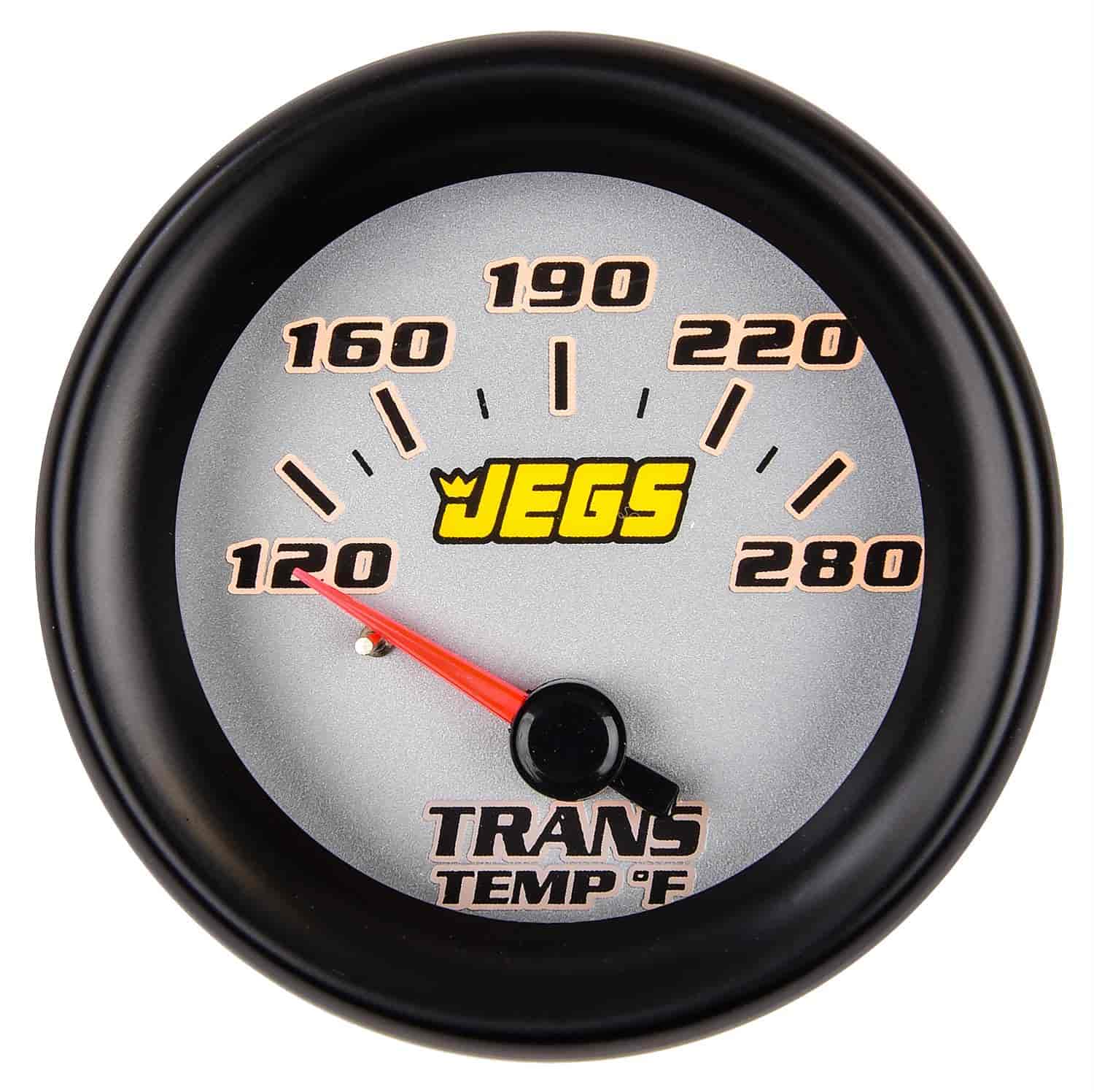 Transmission Temperature Gauge [2 1/16 in. Electric, 120-280-Degrees F with Silver Face]