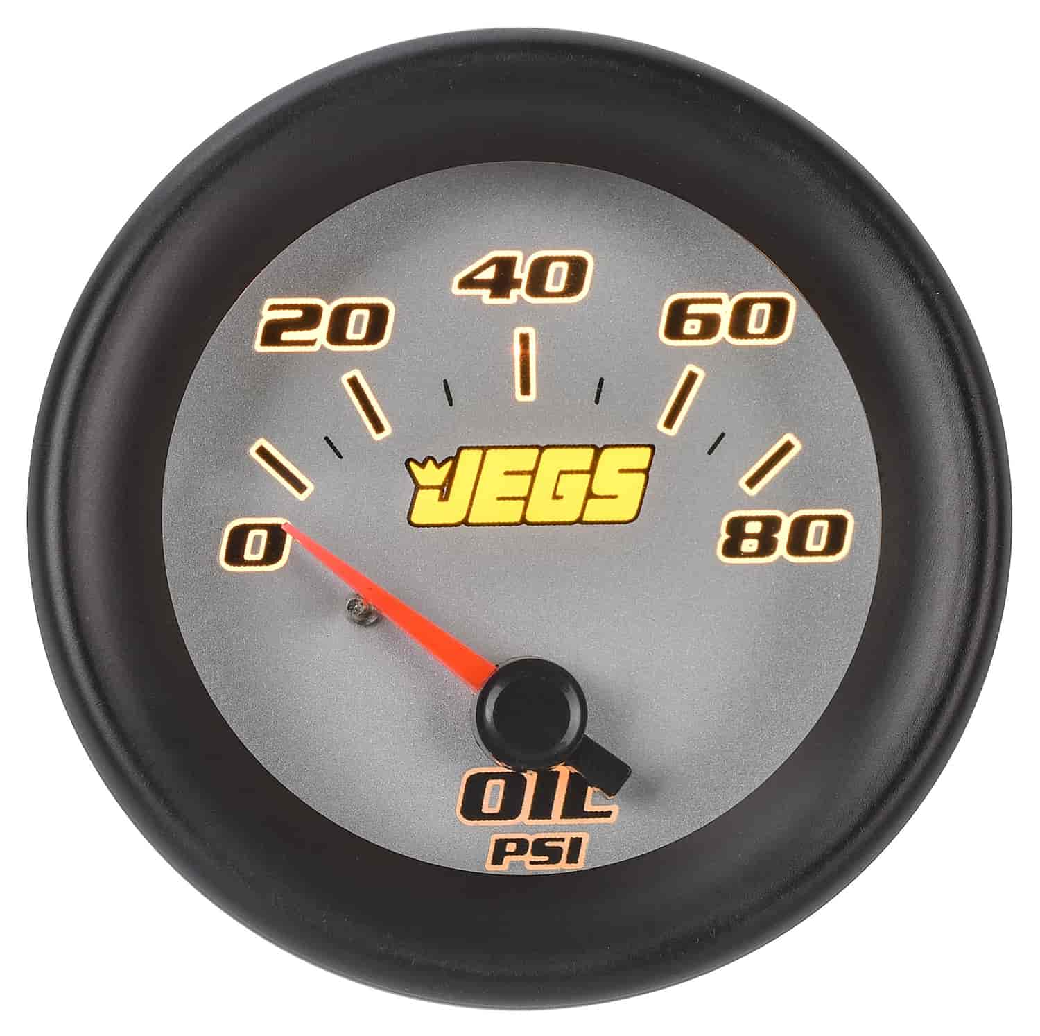 Oil Pressure Gauge [2 1/16 in. Electrical, 0-100PSI with Silver Face]