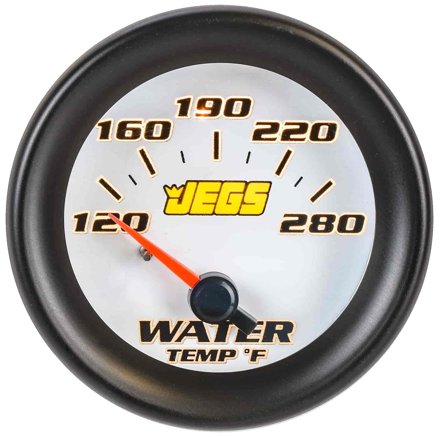 Water Temperature Gauge [2 1/16 in. Electrical, 120-280 Degree F with White Face]