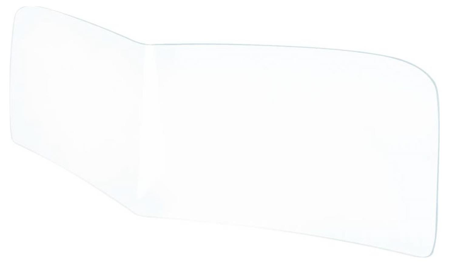 Windshield Fits Select 1939-1946 GM Truck with V-Bend, 1-Piece Windshield [Clear, No Shade Strip]